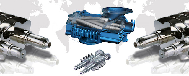 Máy thổi khí ShowFou model RL65 5 canh quat roots blower 1