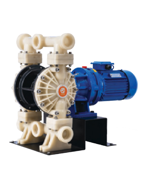 DBY3-50 PVDF Máy Bơm Màng Điện GODO 10. DBY3 50 PVDF 1